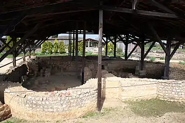Les thermes.