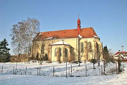 L'église de la Sainte-Trinité.