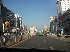 Avenue principale du centre ville