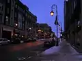 Durant la nuit, l'hiver