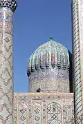 Un des dômes de la médersa Cher-Dor.
