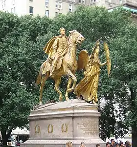 Monument au général Sherman (en) (1902), New York, Central Park.