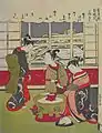 Hiver à Yoshiwara.