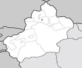 Localisation de Shihezi