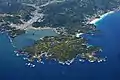 Vue aérienne de Shimoda.