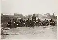 Siège par la police du pavillon « Nid Rouge » à Choisy-le-Roi où Jules Bonnot s'est réfugié, 28 avril 1912.