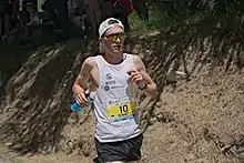 Rémi Bonnet à Sierre-Zinal 2022.