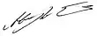 Signature de Alain de Rothschild