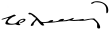 Signature de Eduardo Rodríguez