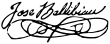 Signature de José Ballivián