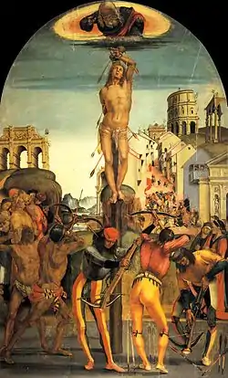 Le Martyre de saint Sébastien de Luca Signorelli.
