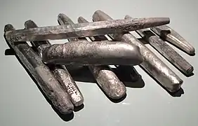Petites barres en argent (dépôt no&nbsp;2)