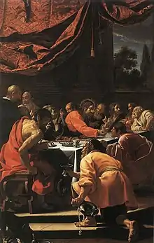 La Cène, Simon Vouet.