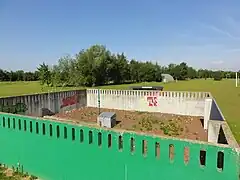 Le puits Déjardin no&nbsp;2 dans son environnement.