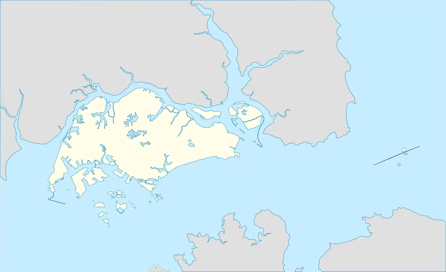 Voir sur la carte administrative de Singapour