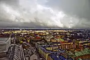 Vue du bar situé au 25e&nbsp;étage.