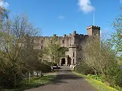 Entrée du château