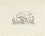 Enfant endormi (gravure conservée au Rijksmuseum).