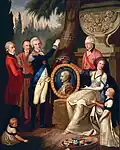 Portrait de la famille Prozor, 1789, Musée national de Varsovie.