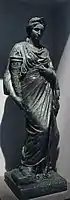 La riche, 1877, bronze, Musée du Chiado.