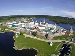Le monastère des Solovki en 2017