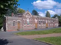 La chapelle Sainte-Barbe, menacée de démolition.