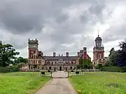 L'entrée du manoir
