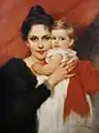 Maria Klemperer et son fils Otto (en), 1901