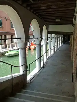 Sotoportego longeant le rio de San Felice, Cannaregio
