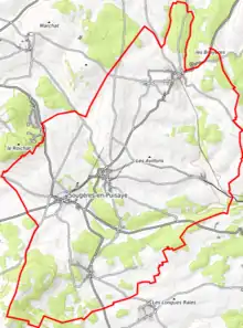 Carte topographique