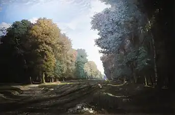 Sous-bois, seconde moitié du XIXe&nbsp;siècle, musée des Beaux-Arts de Chartres.