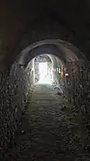 Vue du souterrain.