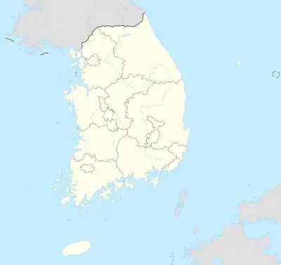 Voir sur la carte administrative de Corée du Sud