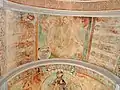 Spiez, église du château. Peintures romanes