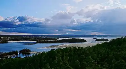 Vue de la tour de Pyynikki.