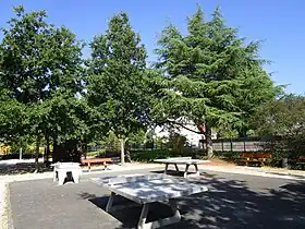 Le square Blanqui.