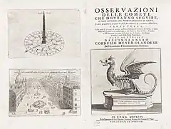 Squelette de dragon sur un piédestal - 1696
