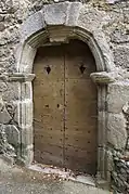 Porte d'une maison du XVIIe&nbsp;siècle.