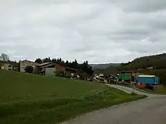 Le hameau de Lacalm.