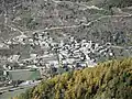 Vue du bourg de Saint-Clément-sur-Durance.