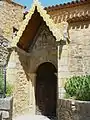 Entrée de l'église