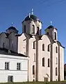 Cathédrale Saint-Nicolas (Novgorod) (cathédrale de 1113, contenant des fresques du XIIe&nbsp;siècle)