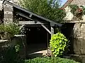 Le lavoir sur l'Erve.