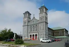 Basilique Saint-Jean-Baptiste à Saint-Jean de Terre-Neuve.