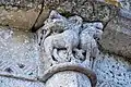 Les lions affrontés