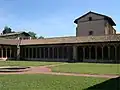 Le cloître.