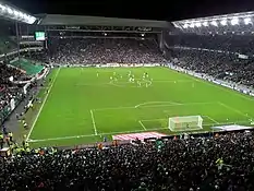 Stade Geoffroy-Guichard.