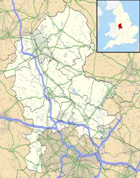 Voir sur la carte administrative du Staffordshire