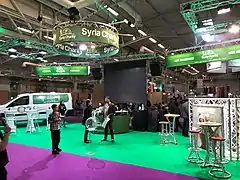 Stand de Syria Charity.