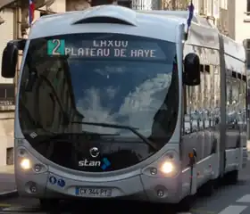 Image illustrative de l’article Bus à haut niveau de service de Nancy